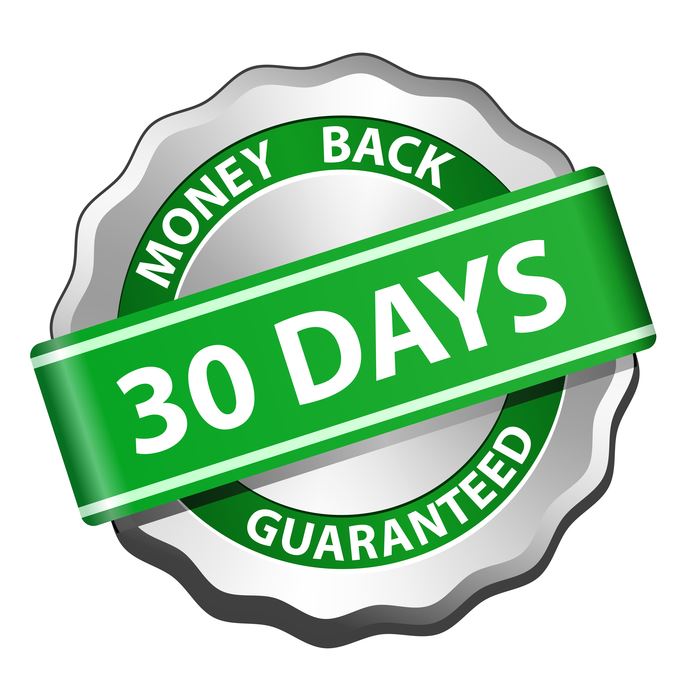30 Day Money-back Guarantee